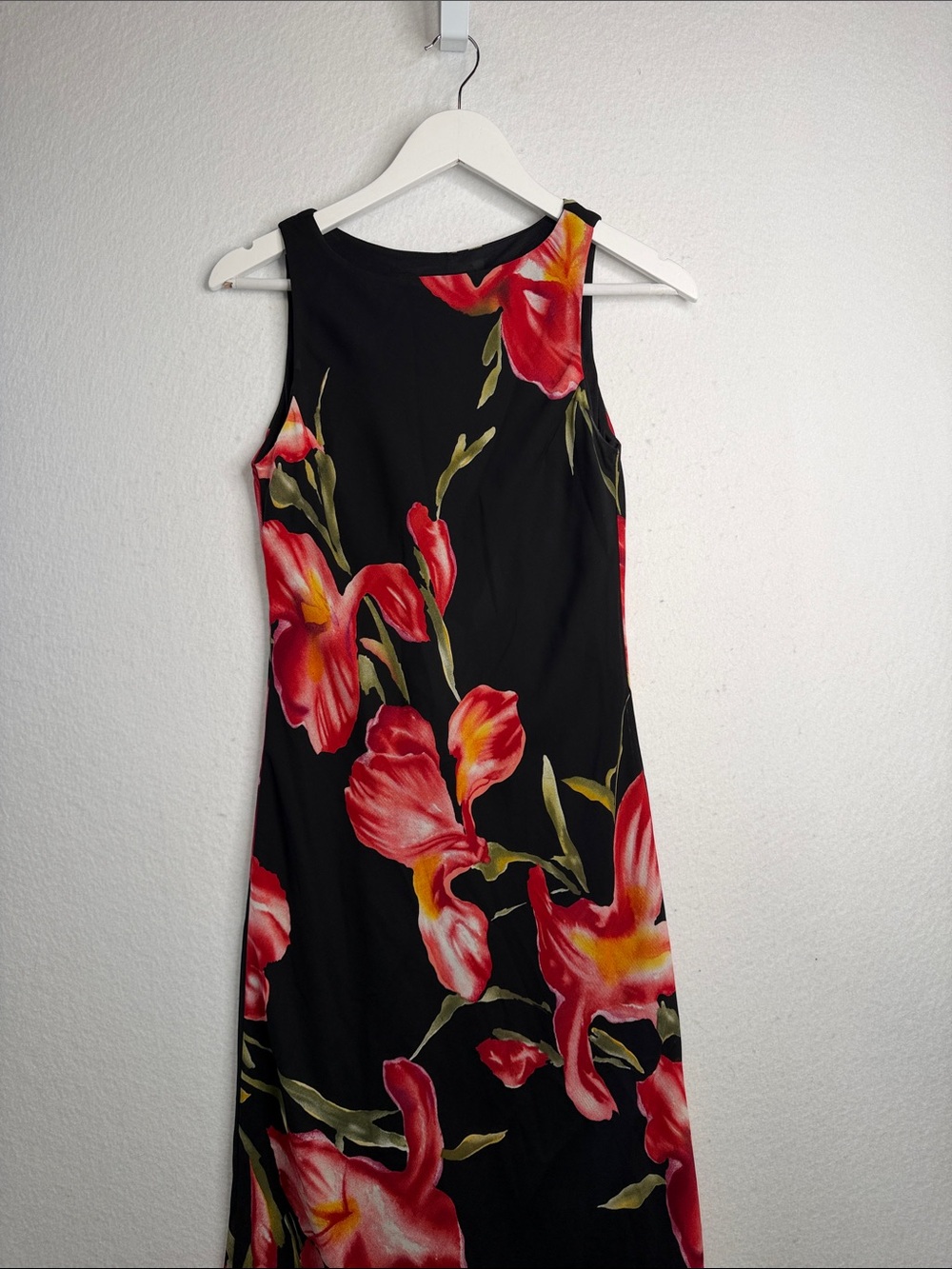 Vintage Jonathan Martin Floral Printed Maxi Dress